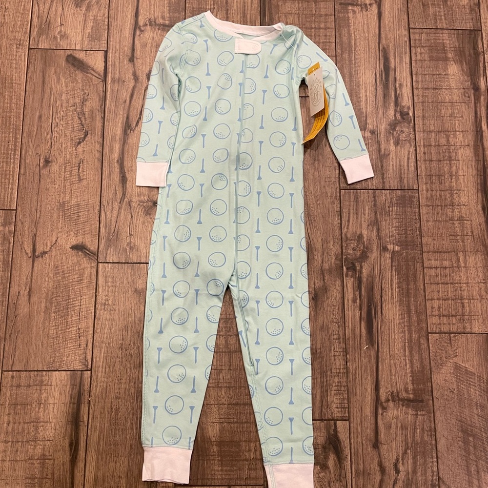 TBBC Golf tee pajamas 4t